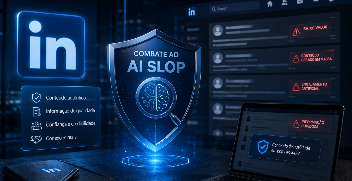 LinkedIn intensifica combate ao “AI slop”