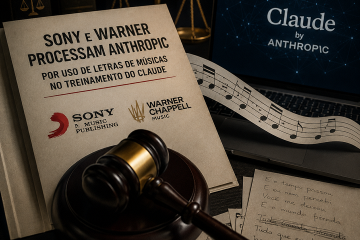 Sony e Warner processam Anthropic por uso de letras de músicas no treinamento do Claude
