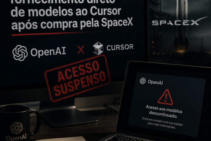 OpenAI corta fornecimento direto de modelos ao Cursor após compra pela SpaceX