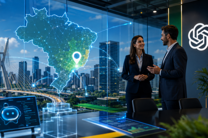 OpenAI abre operação comercial no Brasil e amplia presença em um dos maiores mercados do ChatGPT