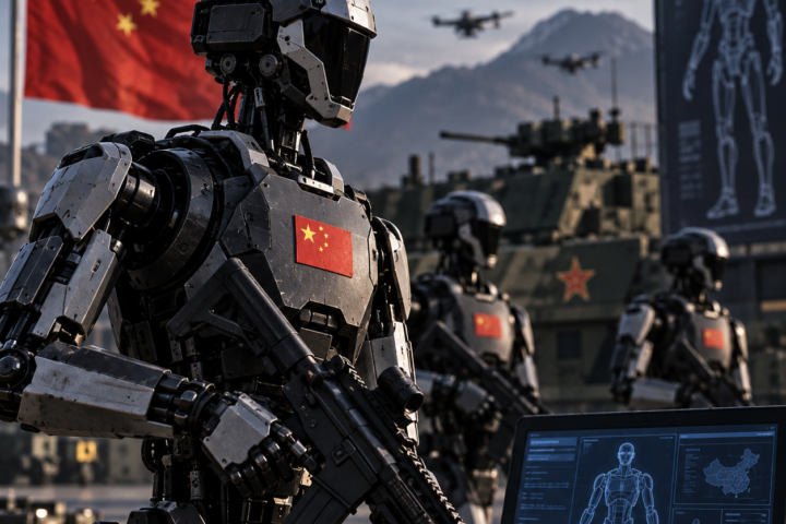 China pesquisa robôs humanoides para operações militares, mas uso em combate não foi confirmado