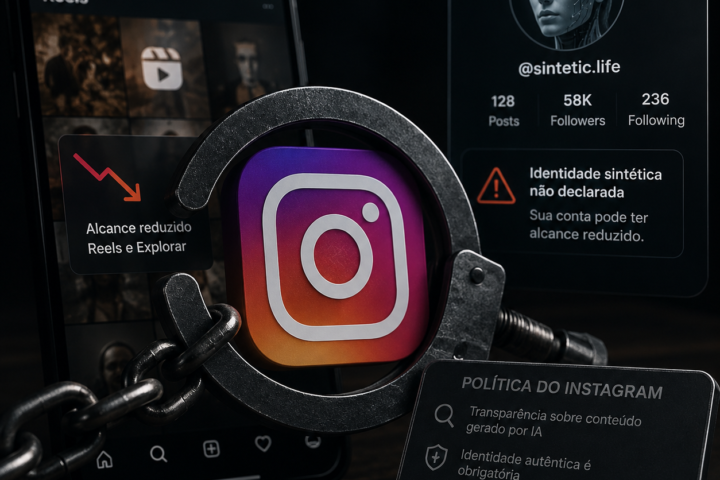 Instagram limita alcance de perfis de IA que não informam identidade artificial