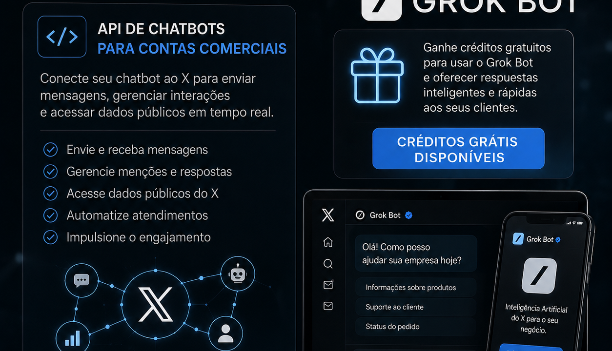 X abre API para chatbots empresariais