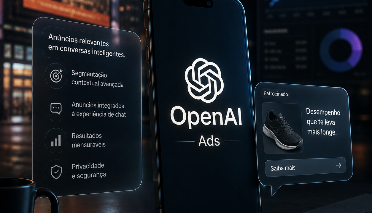 OpenAI alcança US$ 1 bilhão com anúncios no ChatGPT