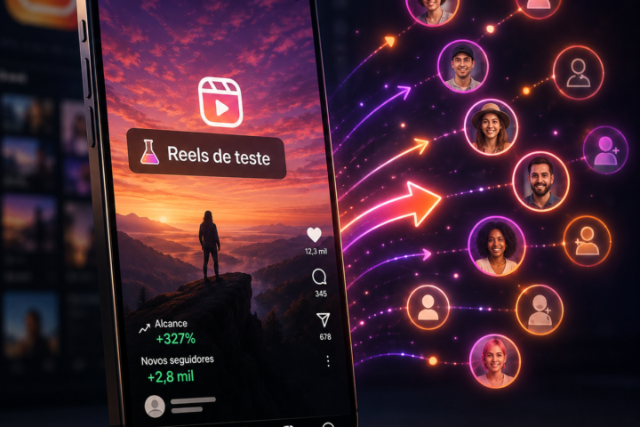 Reels de teste do Instagram ajudam a alcançar novos públicos e podem acelerar o crescimento de uma conta