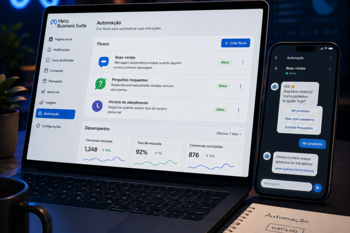 Automação do Meta Business Suite pode substituir o ManyChat? Veja como usar a ferramenta