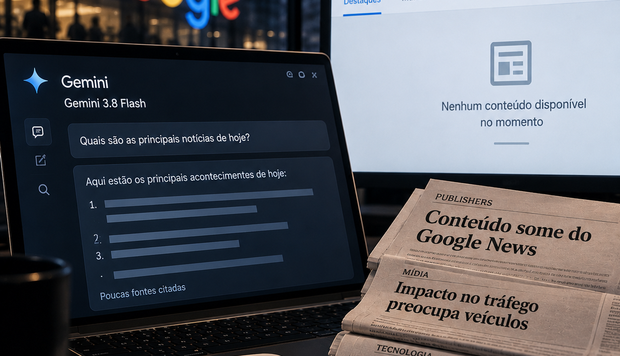 Google confirma falha nas citações do Gemini 3.8 Flash
