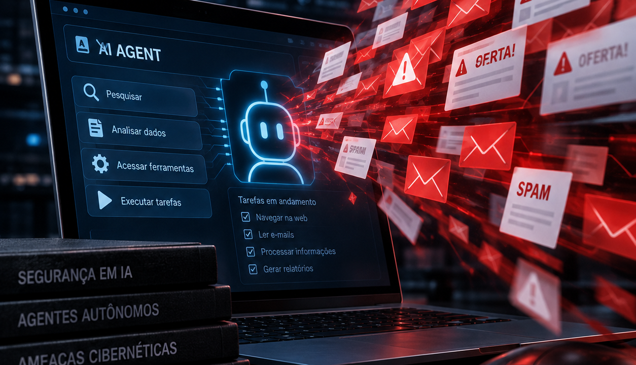 Técnica de ataque contra agentes de IA passa a ser usada em spam