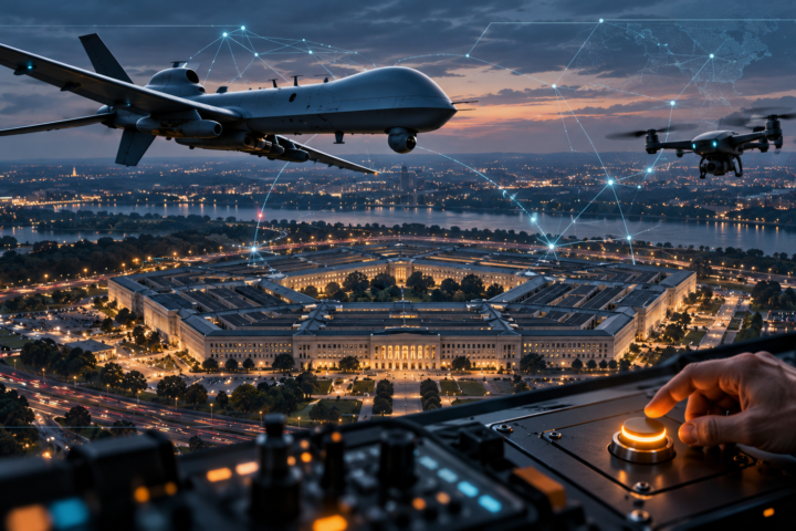 Pentágono anuncia comando de guerra autônoma e amplia aposta em inteligência artificial e drones